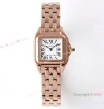 BV factory 1:1 Best Replica Panthere De Cartier 22mm Watch Rose Gold Case